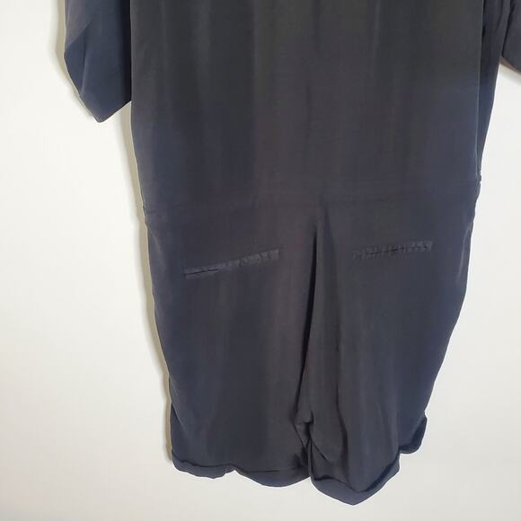 Maison Scotch Button up Utility Romper Black Great condition Size 6 - Picture 7 of 11